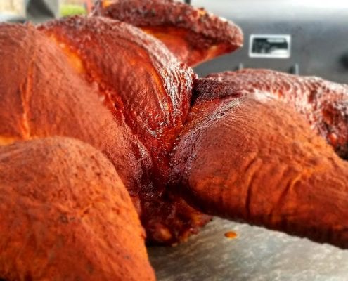 Smoked Achiote Turkey recipe